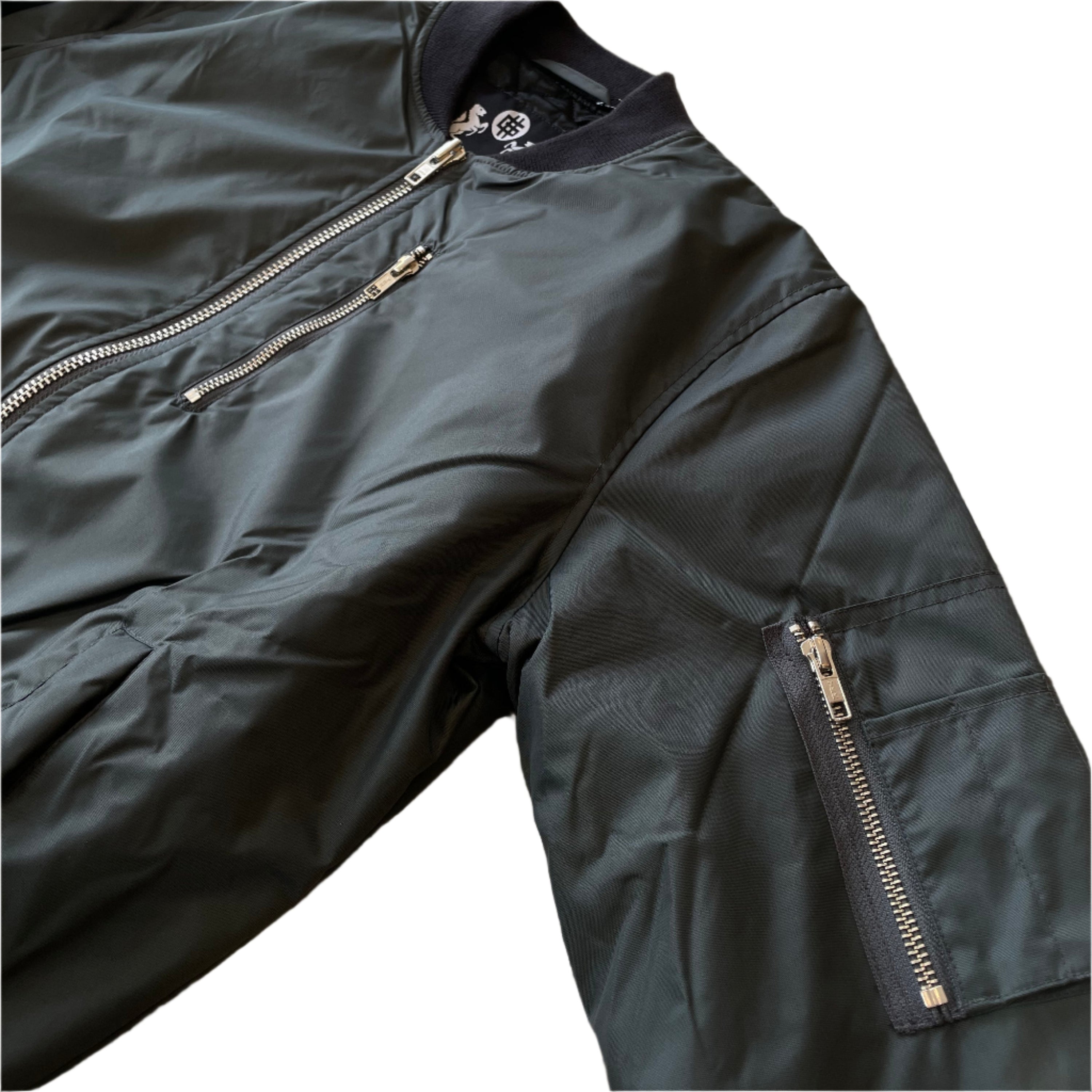 STASP WORKS - Bomber Jacket (Charcoal)