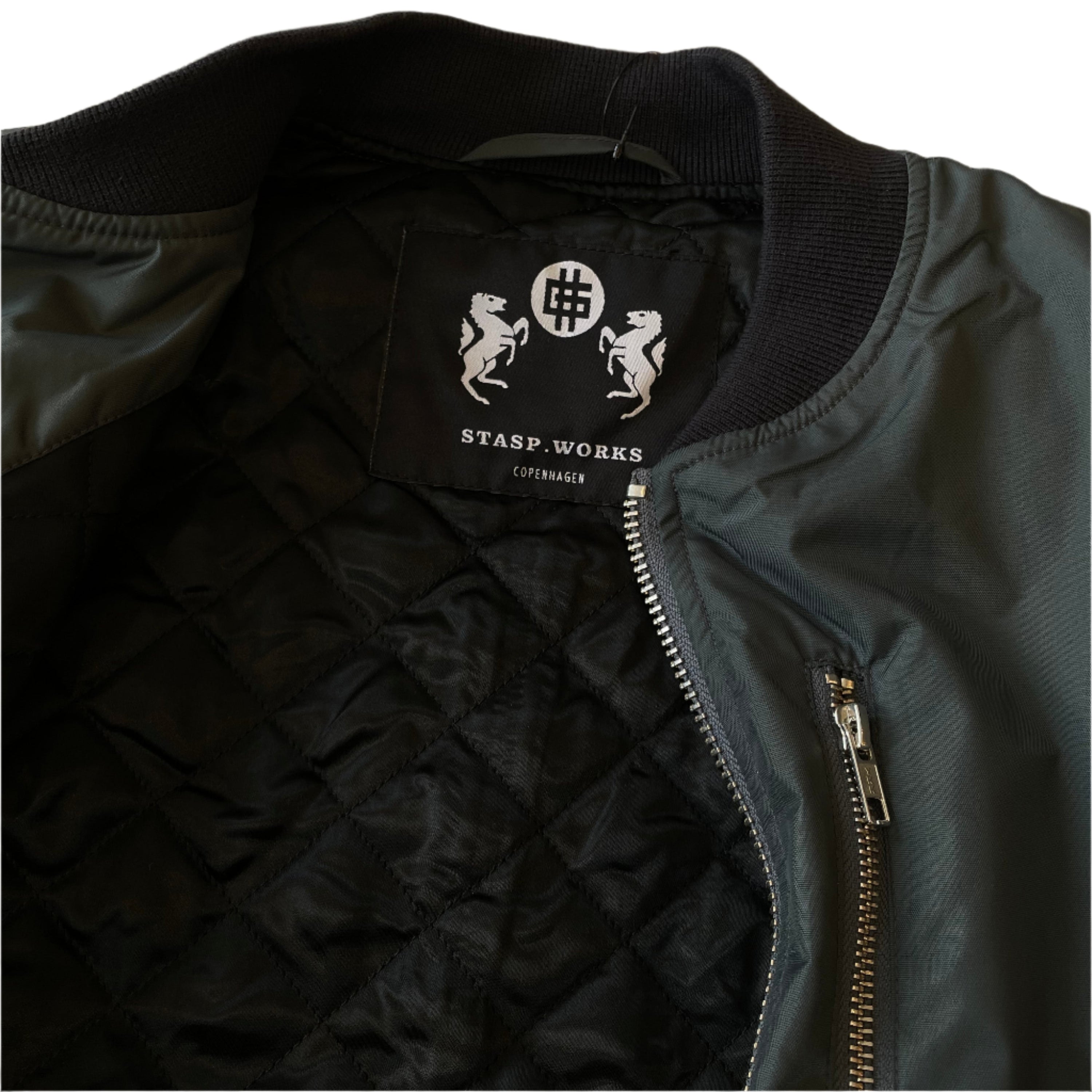 STASP WORKS - Bomber Jacket (Charcoal)