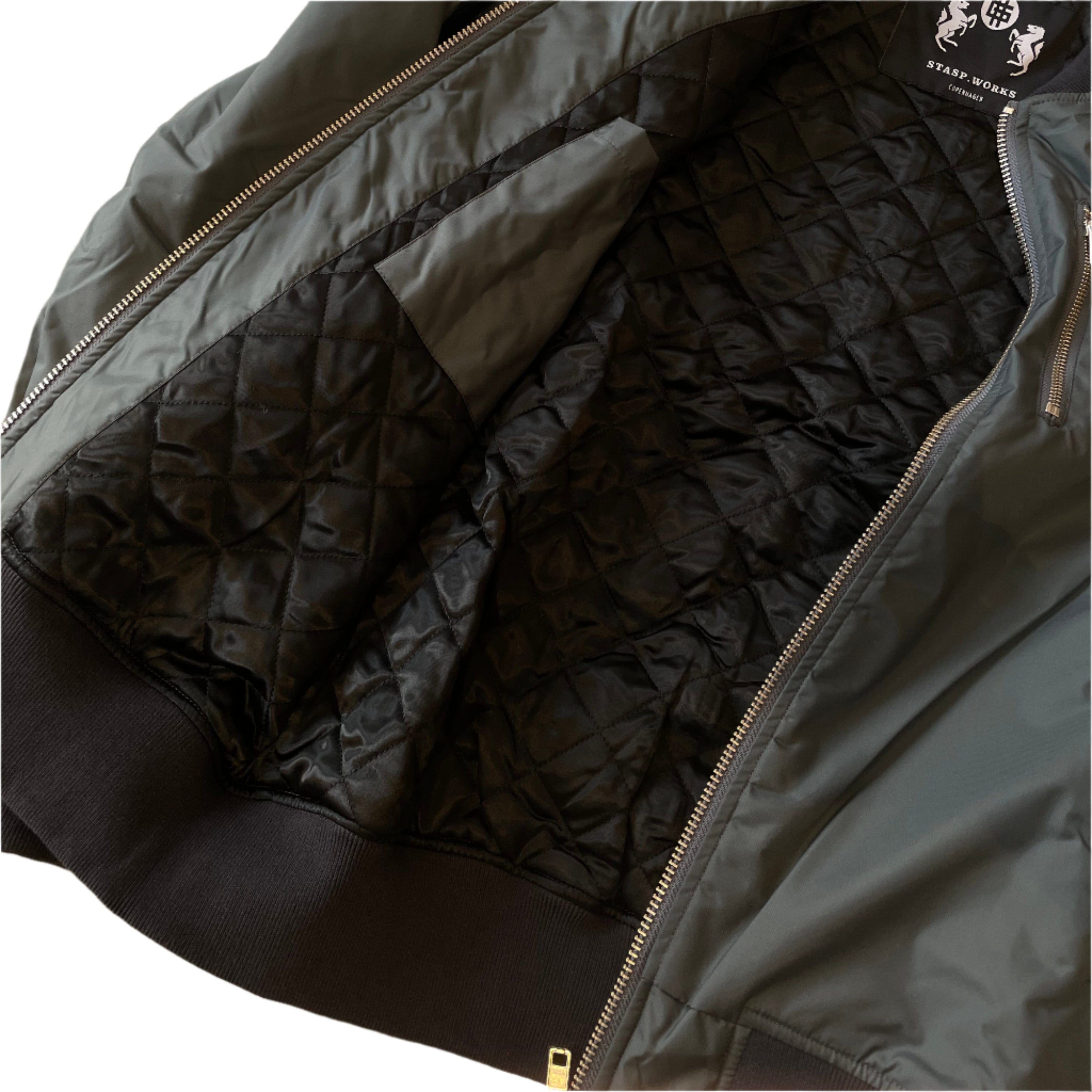 STASP WORKS - Bomber Jacket (Charcoal)