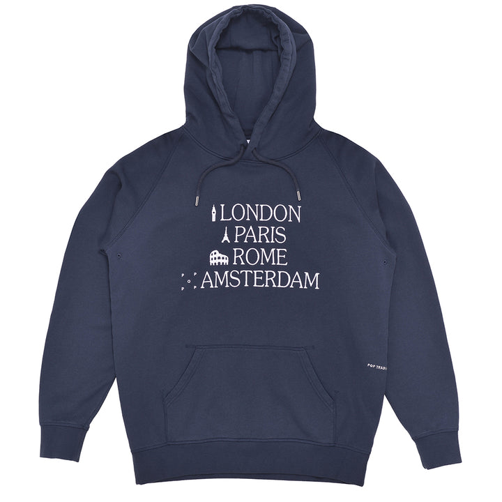 Pop Trading Company - Icons Hooded Sweat (Navy)