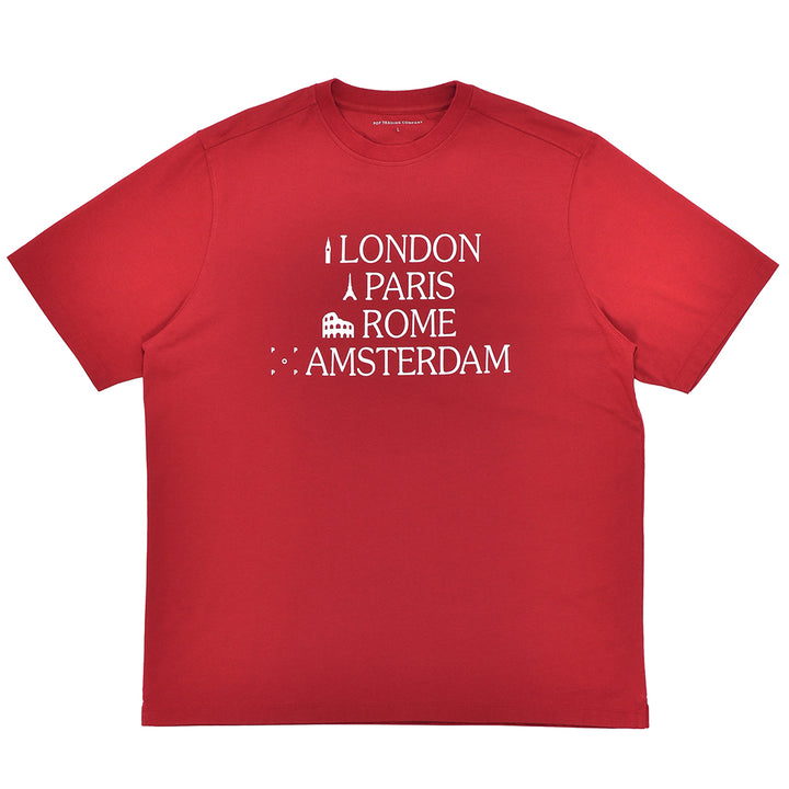 Pop Trading Company - Icons T-Shirt (Rio Red)