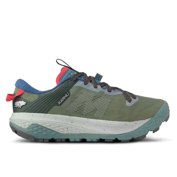 Karhu - Ikoni Trail Water Resistant (Oil Green/Mineral Blue)