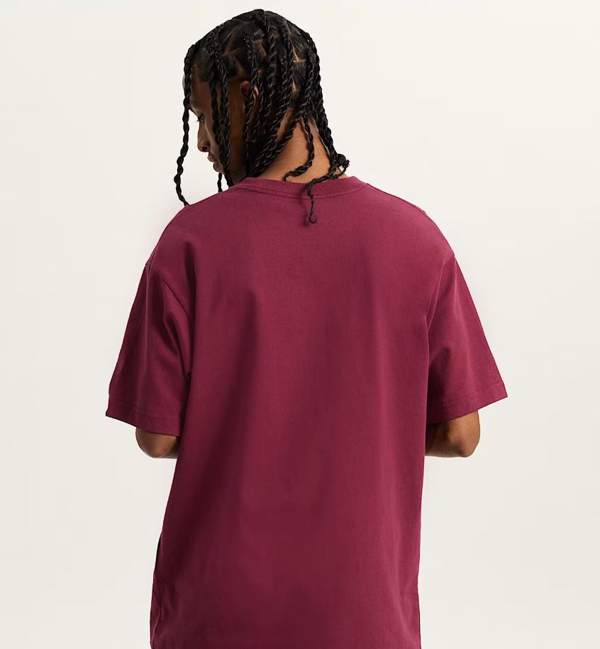 Vans - Left Chest II Logo T-Shirt (Burgundy)