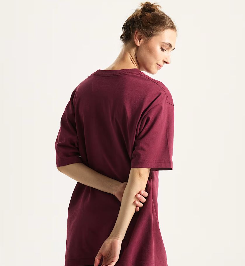 Vans - Left Chest II Logo T-Shirt (Burgundy)