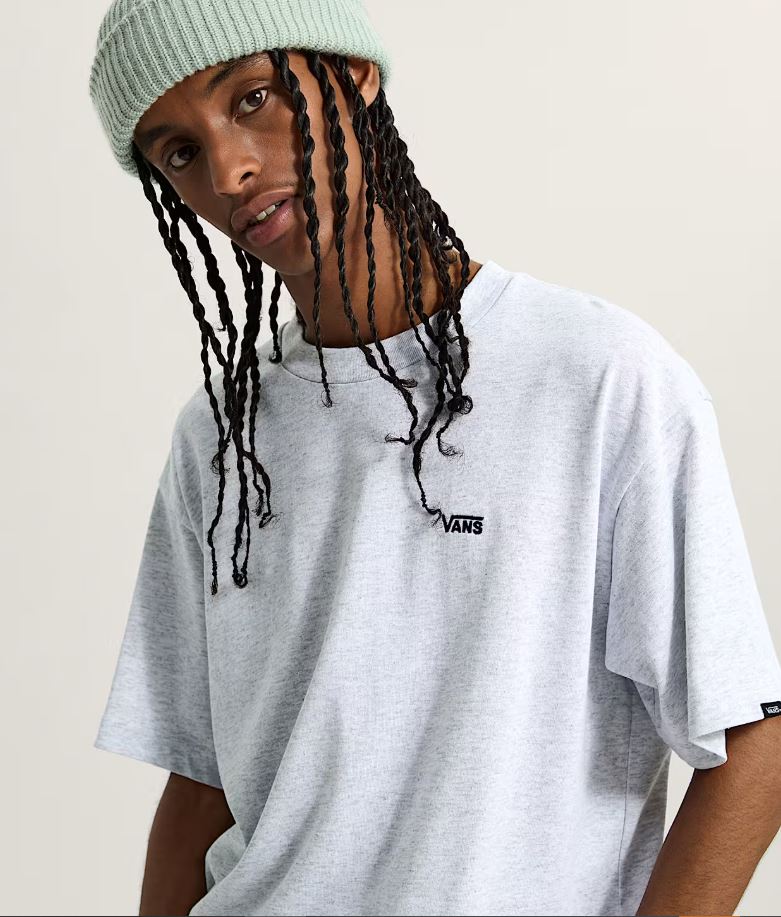 Vans - Left Chest II Logo T-Shirt (Light Grey)