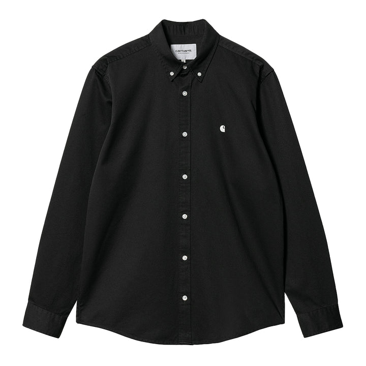Carhartt WIP - L/S Madison Shirt (Black/Wax)