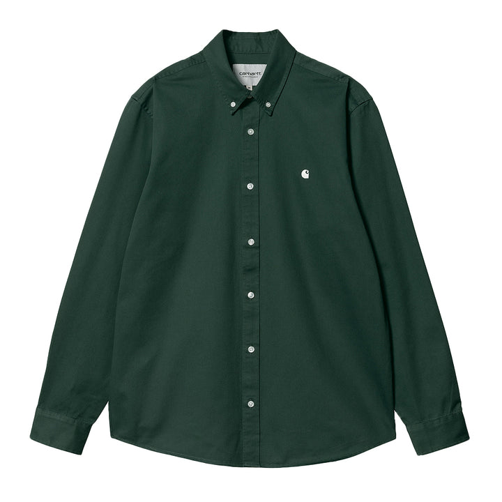 Carhartt WIP - L/S Madison Shirt (Discovery Green/Wax)