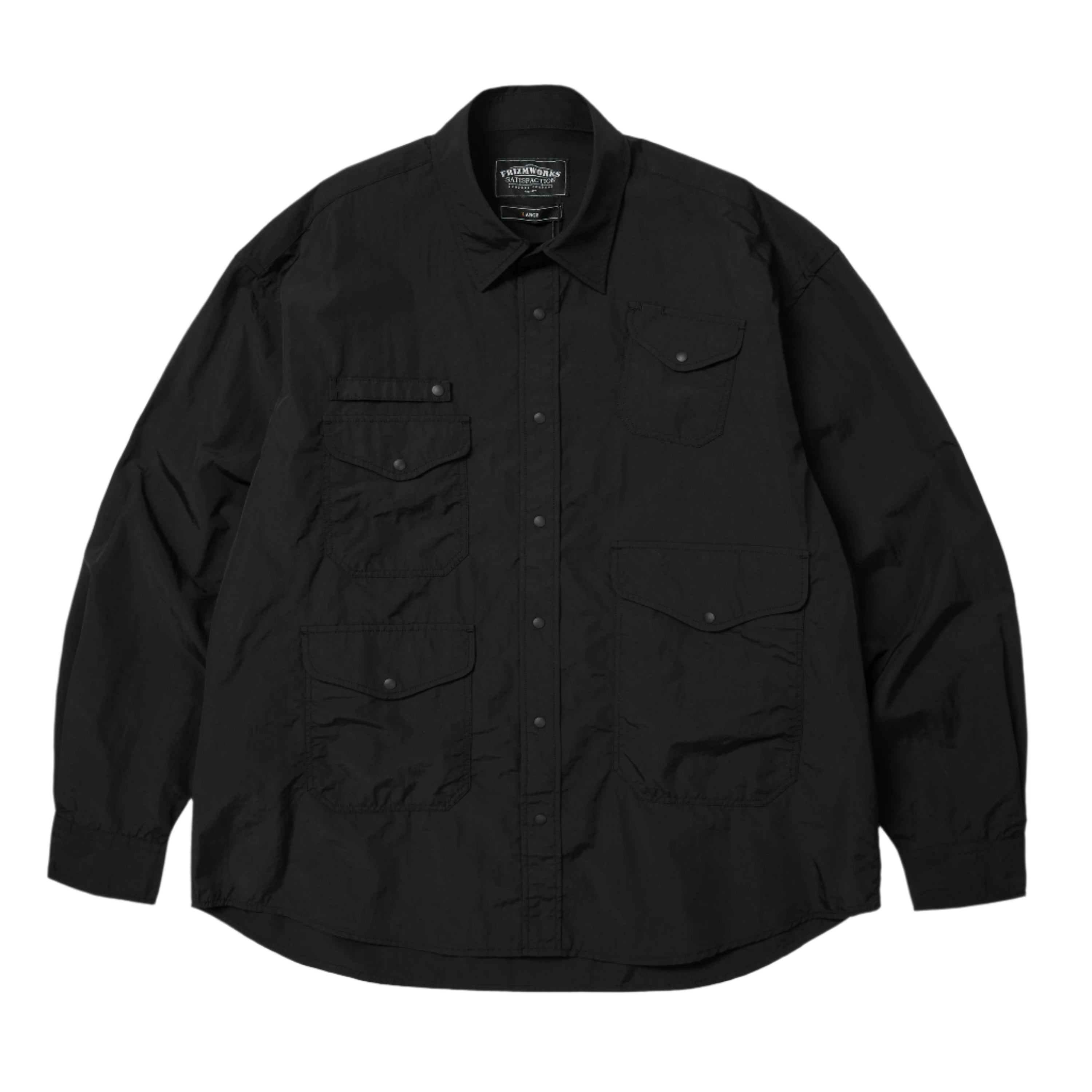 FrizmWORKS - Nylon Utility Pocket Shirt (Black)