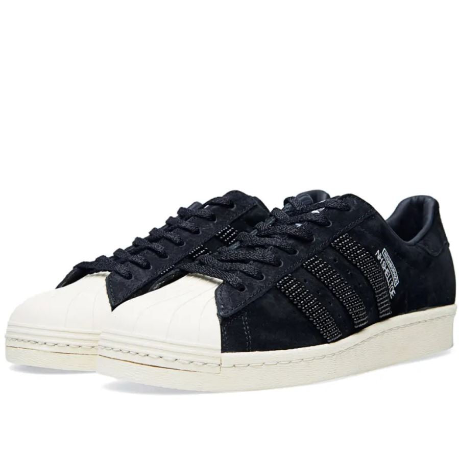 adidas✖️NEIGHBORHOOD NH SHELTOE 黒 Adidas x Neighborhood - NH Shelltoe (Black/Light Bone) – Hiatus Store