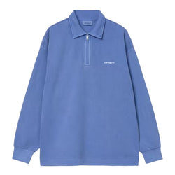 Carhartt WIP - PiqueScript Sweatshirt (Wolfsbane / White, garment dyed)