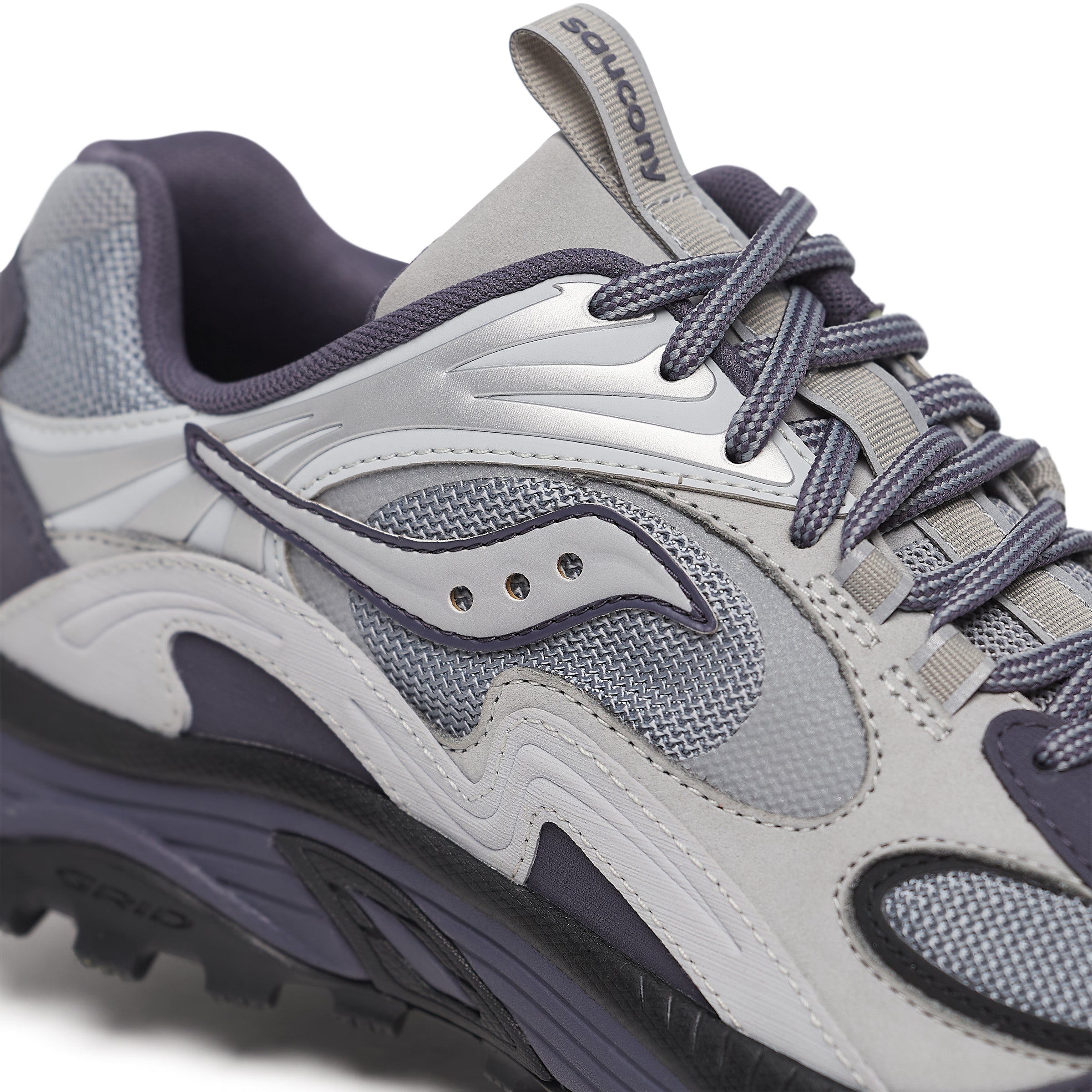 Saucony - Grid Aura X (Grey/Silver)