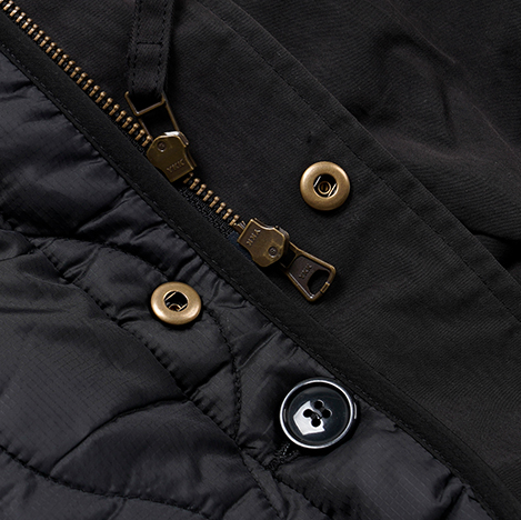 FrizmWORKS - Vincent M1965 Fishtail Parka 004 (Black)
