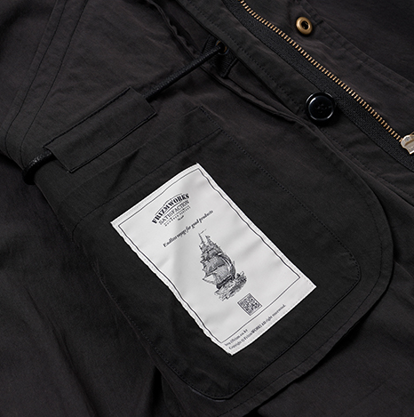 FrizmWORKS - Vincent M1965 Fishtail Parka 004 (Black)