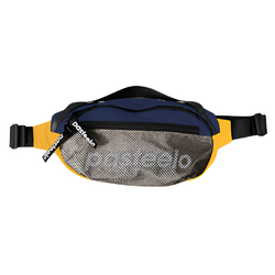 Pasteelo - Essentials Sports Bag (Navy/Tan/Gold)