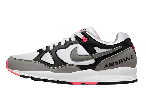 Nike - Air Span II 'Hot Coral' (Black/Dust/Solar Red/White)