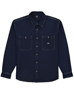 Dickies - Mechanic L/S Denim Shirt (Blue)
