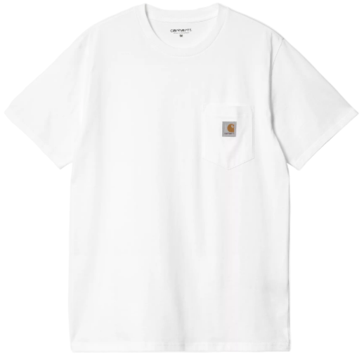 Carhartt WIP - S/S Pocket T-Shirt (White)