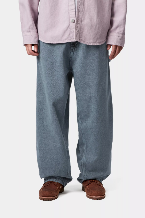 Carhartt WIP - OG Single Knee Pant Cotton 'Smithtown' Denim (Black/Blue Fog, garment dyed)