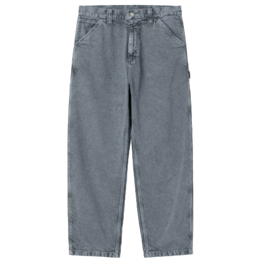 Carhartt WIP - OG Single Knee Pant Cotton 'Smithtown' Denim (Black/Blue Fog, garment dyed)