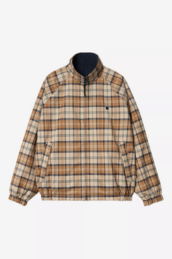 Carhartt WIP - Reversible Planer Jacket (Planer Check, Wall / Air Force Blue)
