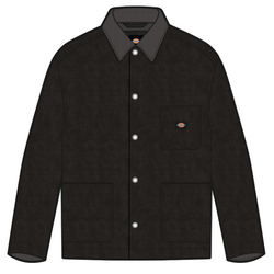 Dickies - Lined Chore Canvas Jacket (Black)
