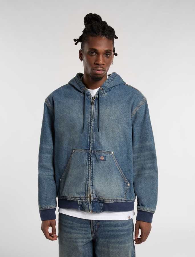 Dickies - Hilham Hooded Jacket (Khaki Wash)