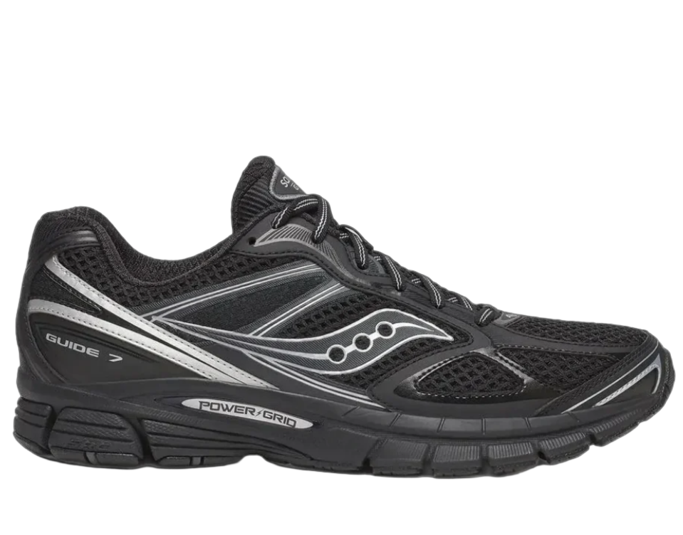 Saucony - ProGrid Guide 7 (Black/Silver)