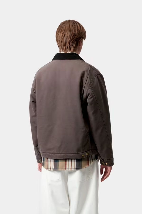 Carhartt WIP - OG Detroit Jacket (Tobacco/Black, Stone Canvas)