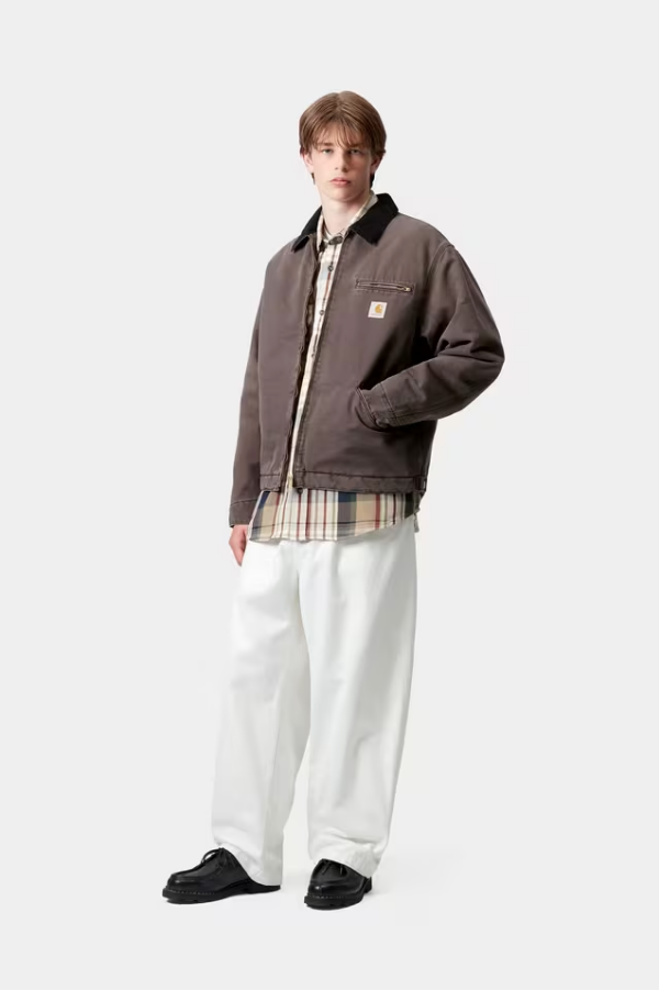 Carhartt WIP - OG Detroit Jacket (Tobacco/Black, Stone Canvas)