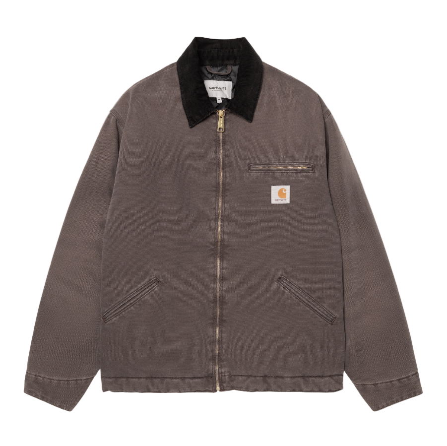 Carhartt WIP - OG Detroit Jacket (Tobacco/Black, Stone Canvas)
