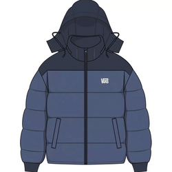 Vans - MTE Bridgewood Reversible Puffer Jacket (Navy)