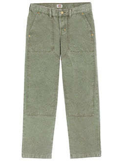Dickies - Trucker Double Knee Wide Pants (Military Green)