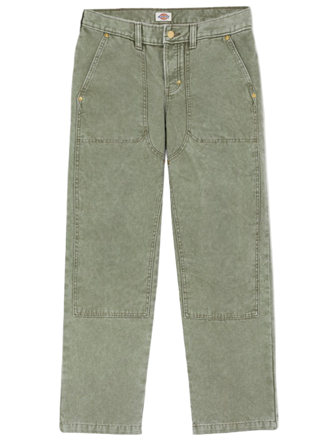 Dickies - Trucker Double Knee Wide Pants (Military Green)