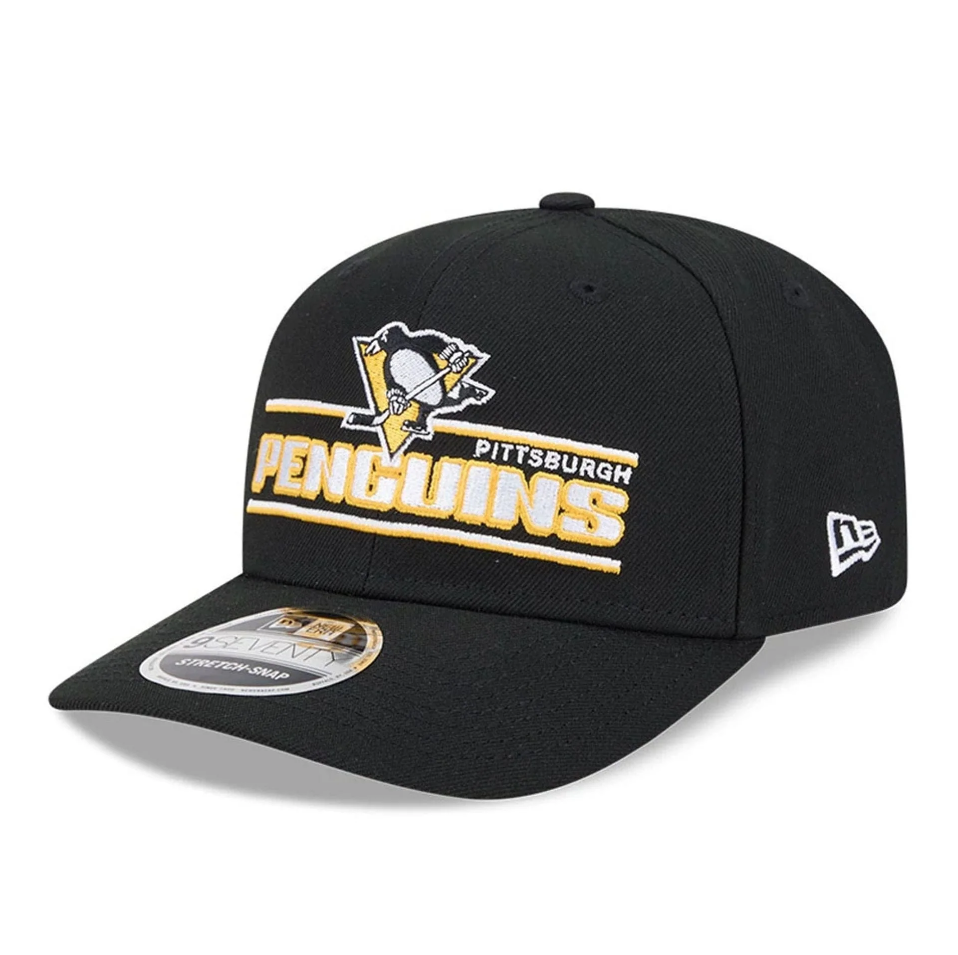 New Era - Pittsburgh Penguins NHL Stated 9SEVENTY Stretch Snap (Black)