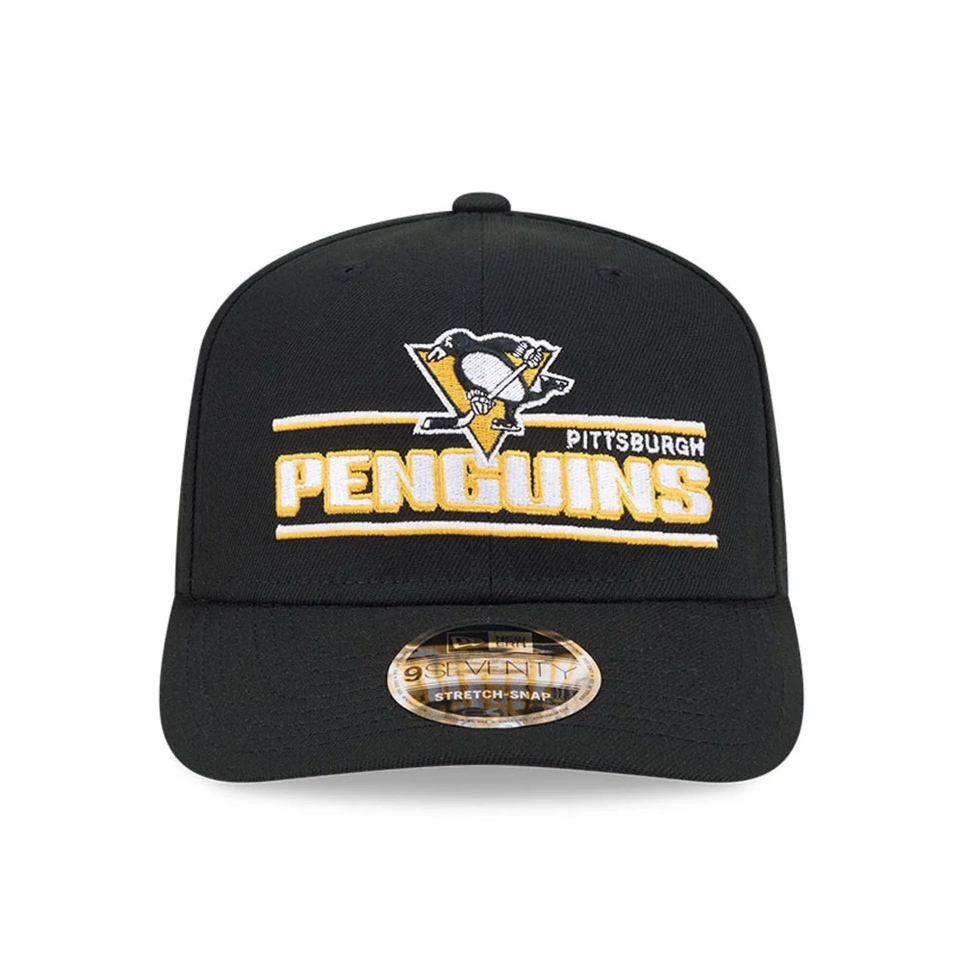 New Era - Pittsburgh Penguins NHL Stated 9SEVENTY Stretch Snap (Black)