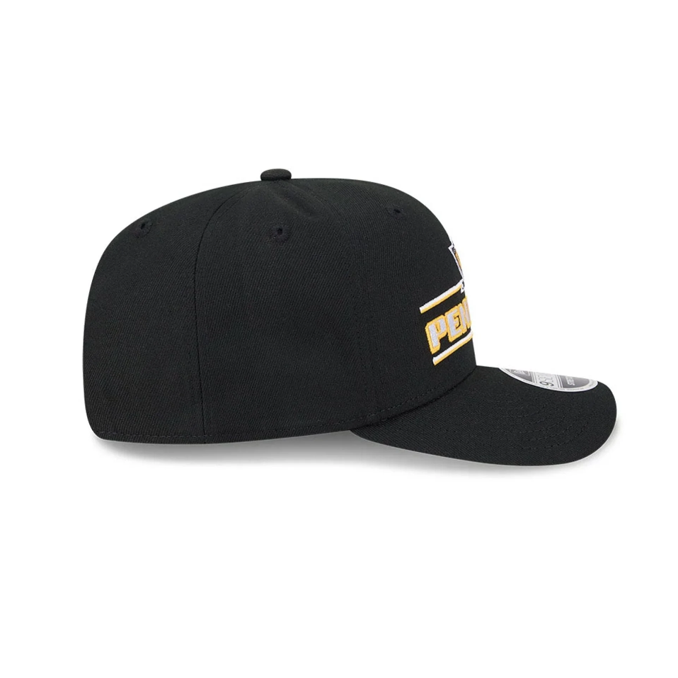 New Era - Pittsburgh Penguins NHL Stated 9SEVENTY Stretch Snap (Black)