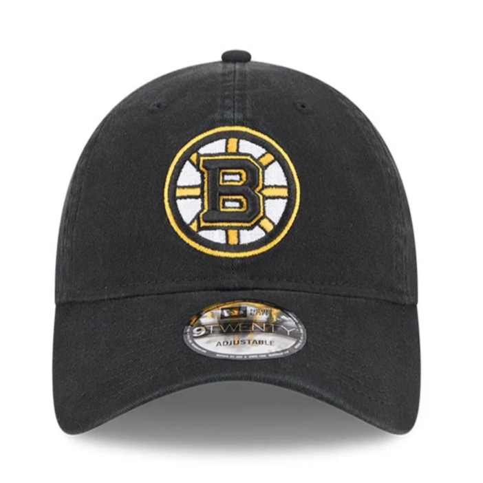 New Era - Boston Bruins NHL Official Team Colours 9TWENTY Adjustable Cap (Black)