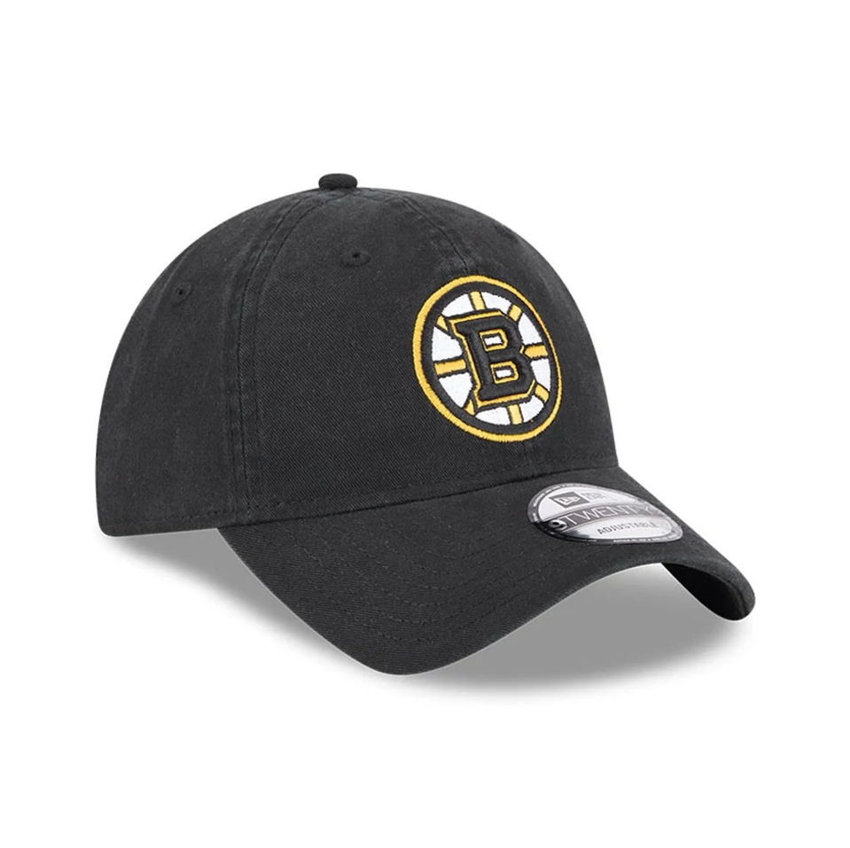 New Era - Boston Bruins NHL Official Team Colours 9TWENTY Adjustable Cap (Black)