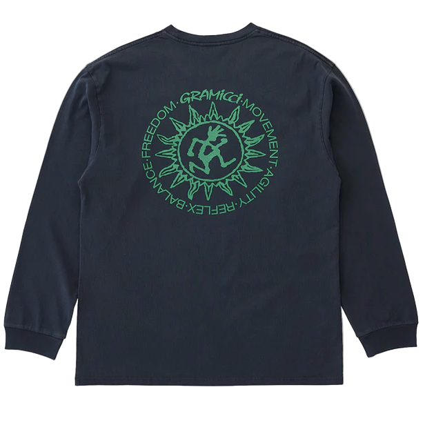 Gramicci - Sun L/S Tee (Navy Pigment)