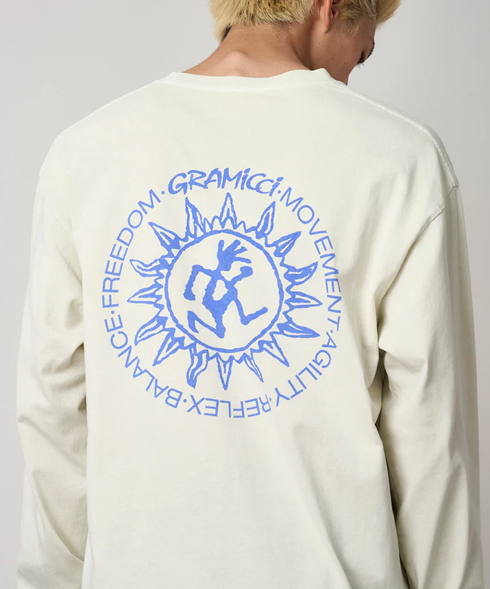 Gramicci - Sun L/S Tee (Natural Pigment)