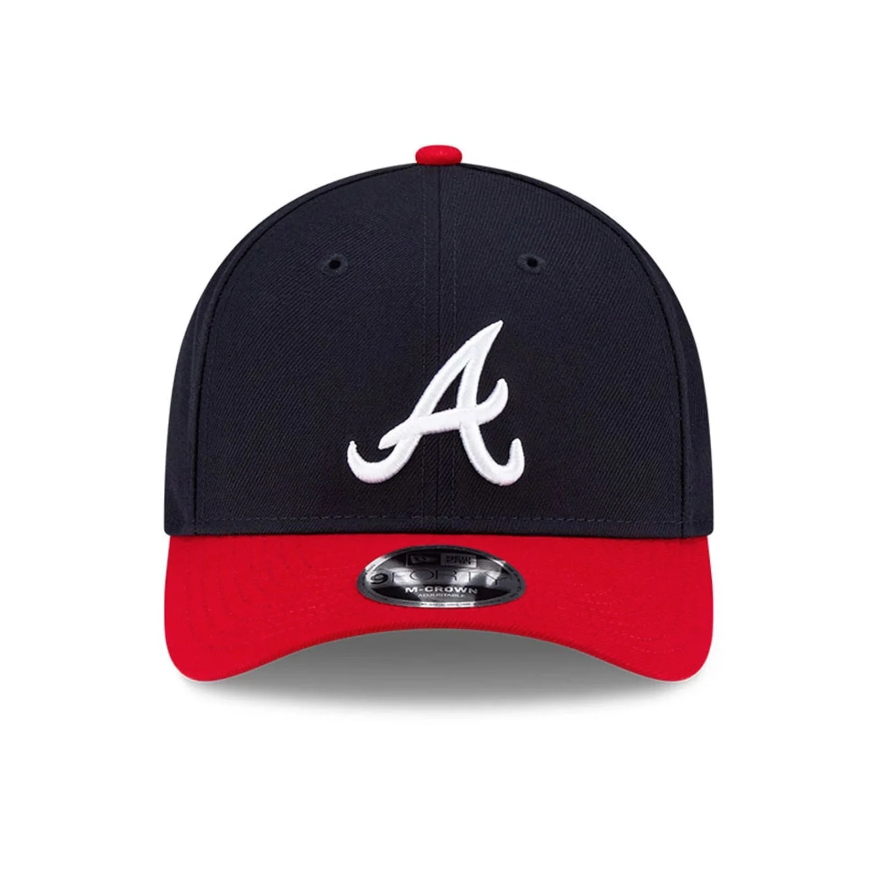 New Era - Atlanta Braves MLB Player Replica 9FORTY M-Crown Adjustable Cap (Navy)