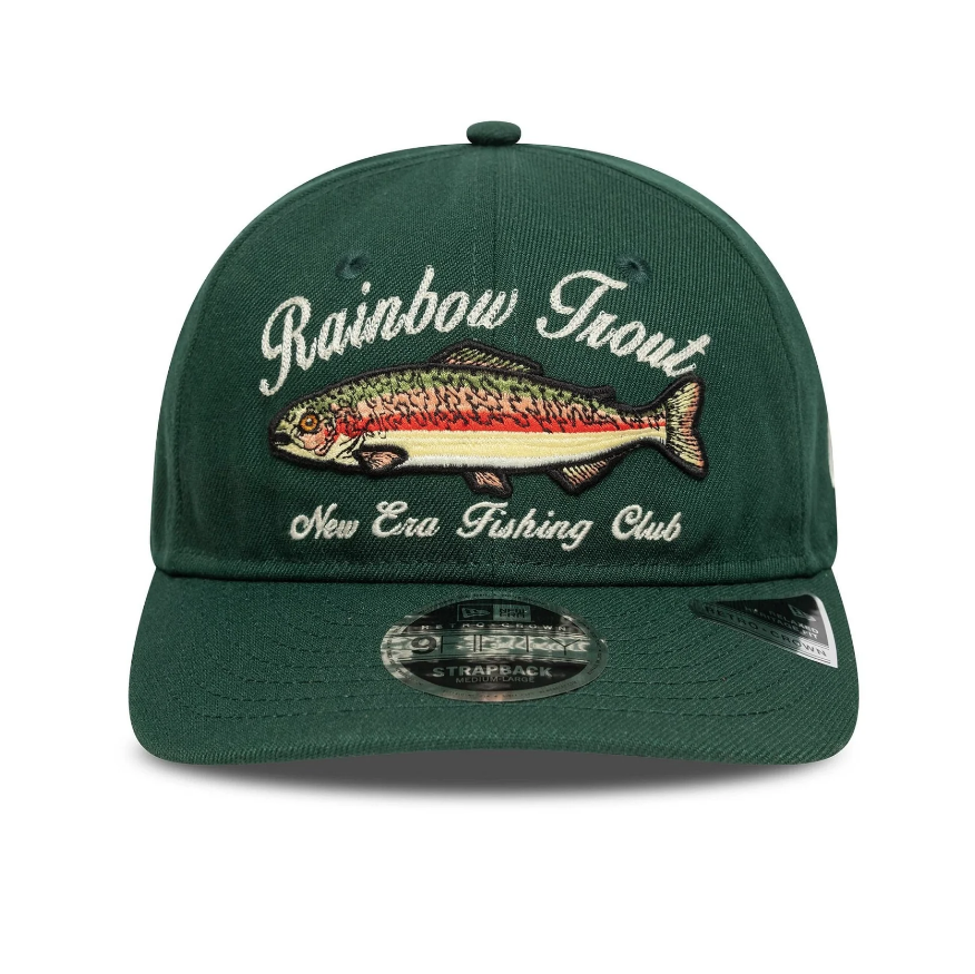 New Era - Outdoor Retro Crown 9FIFTY Adjustable Cap (Dark Green)