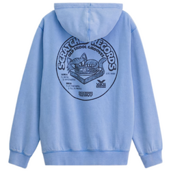 Vans - Scratched Records Pullover Hoodie (Tranquil Blue)