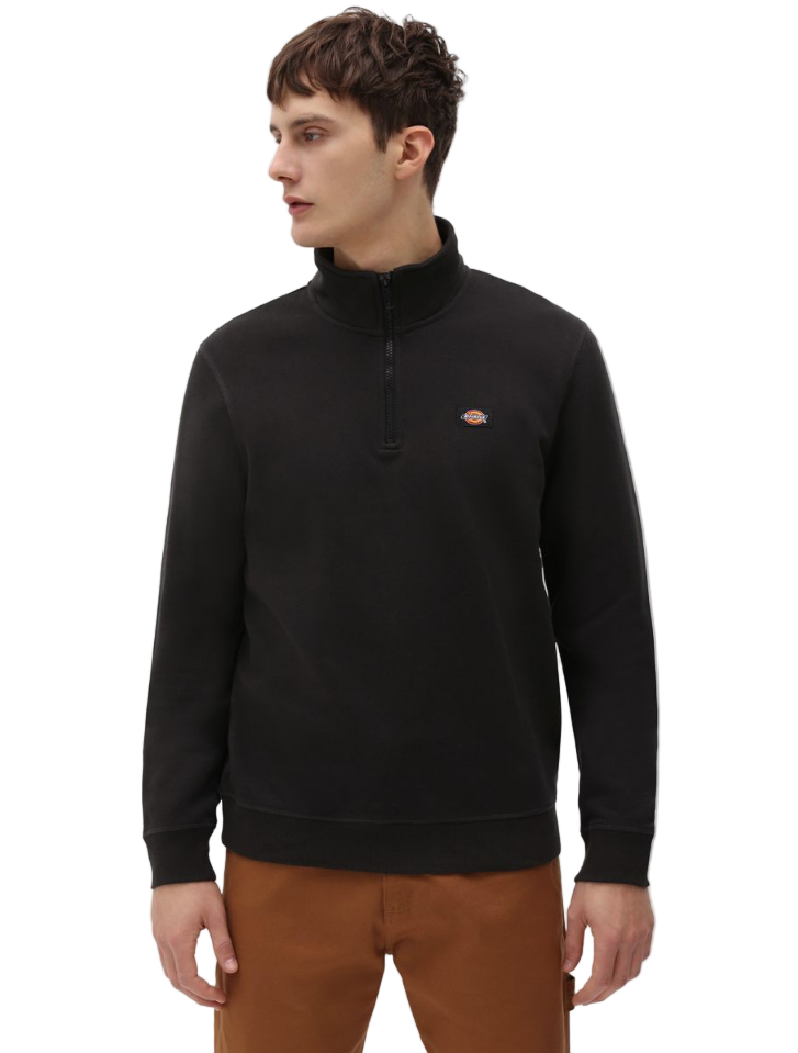 Dickies - Oakport Quarter Zip Sweatshirt (Black)