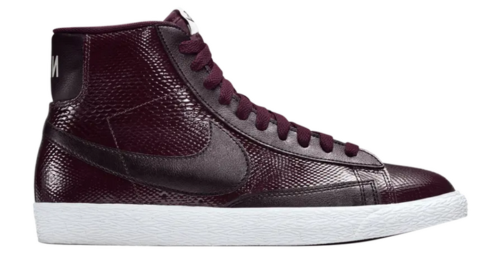 Nike - WMNS Blazer Mid LTR PRM (Burgundy/White)