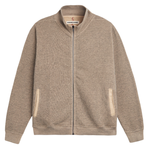 Homecore - Terry Fullzip Pullover (Nuts)