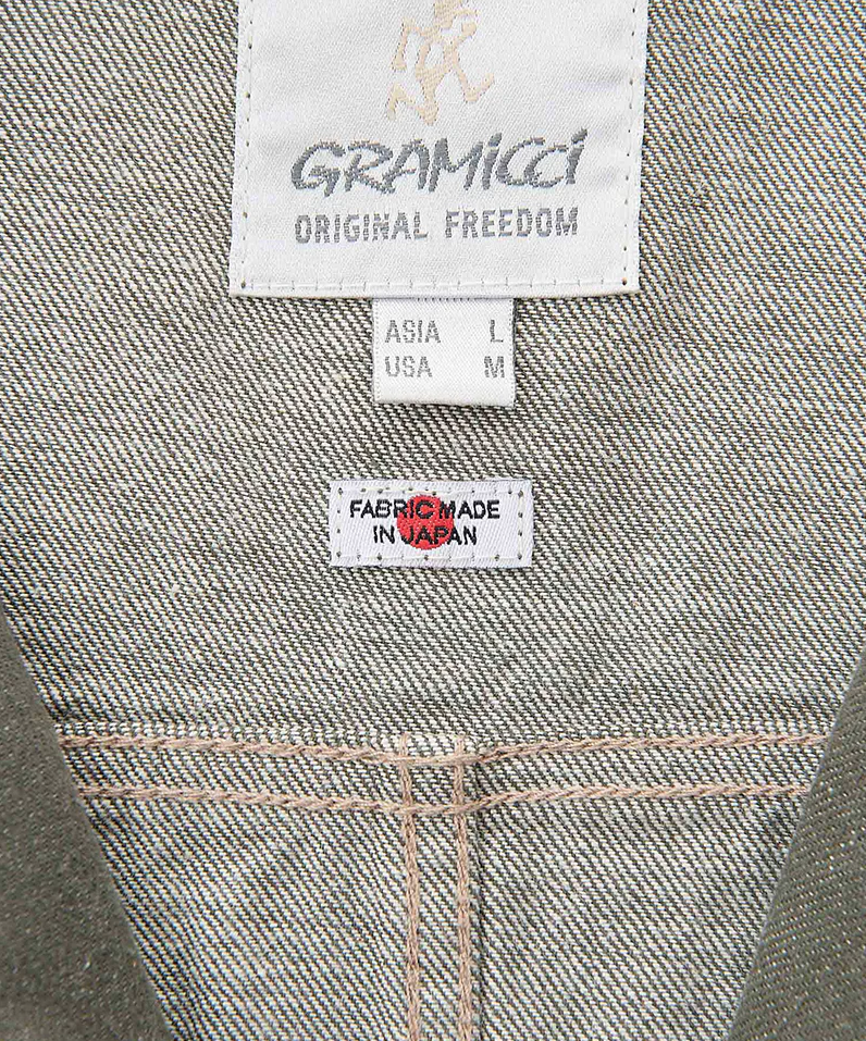 Gramicci - Japanese Slub Denim Jacket (Dark Sage)