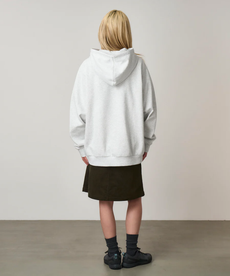Gramicci - One Point Hooded Sweatshirt (Heather Ash)