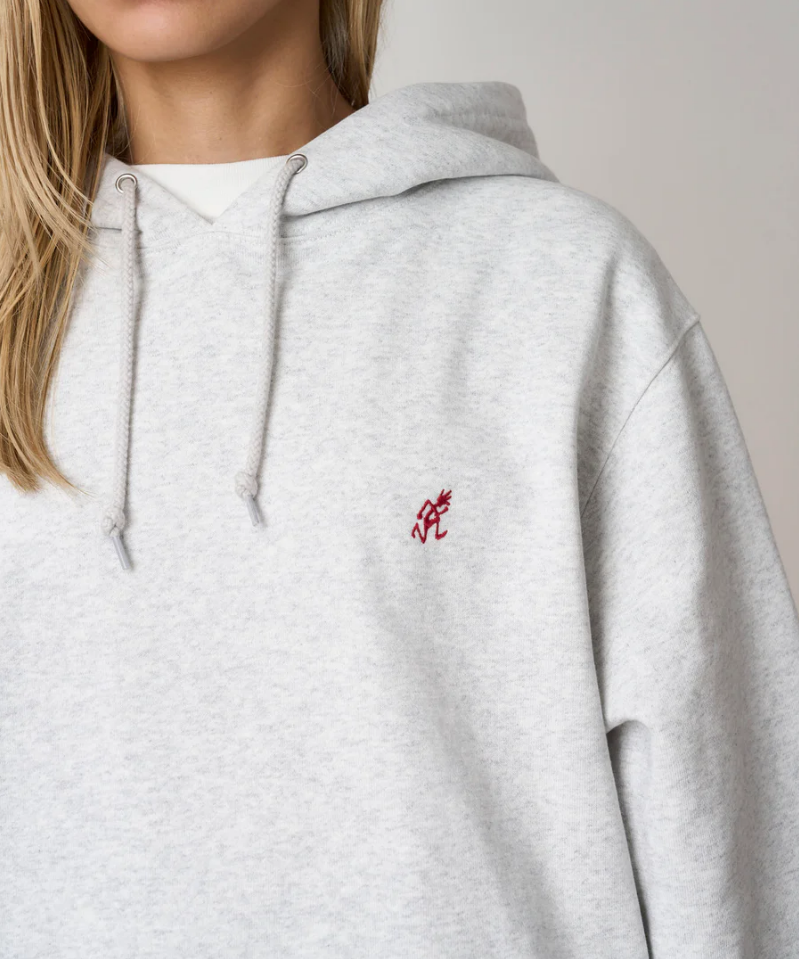 Gramicci - One Point Hooded Sweatshirt (Heather Ash)