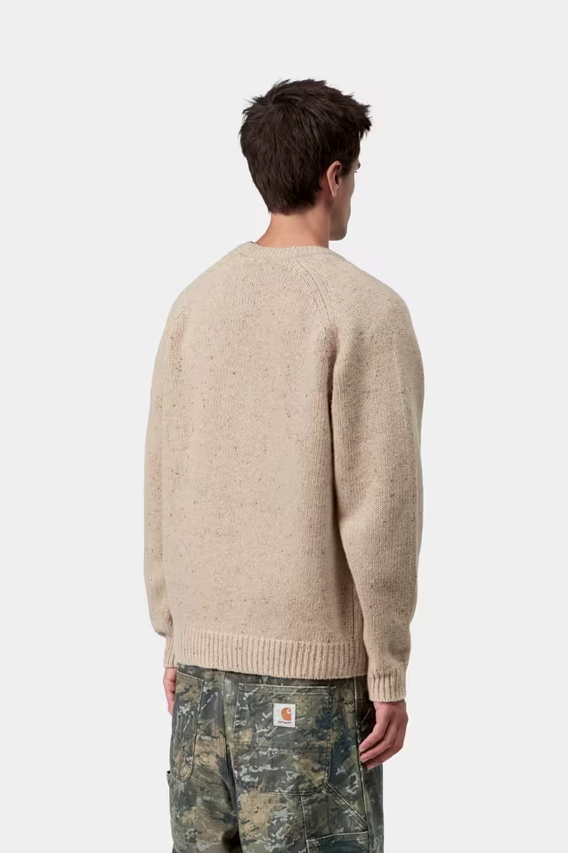 Carhartt WIP - Anglistic Sweater (Speckled Fleur De Sel)